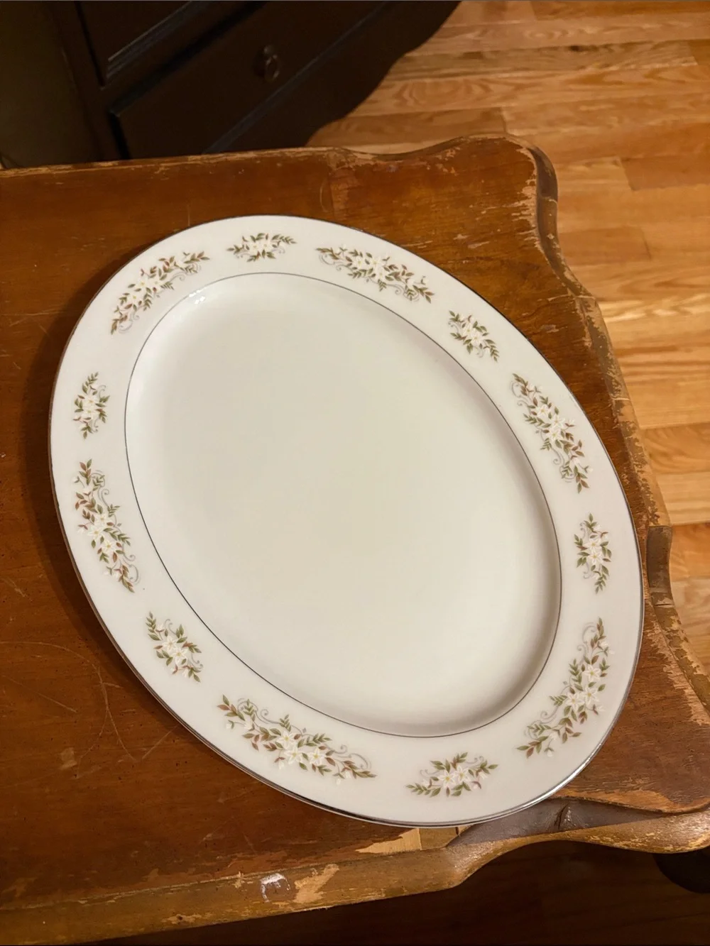 Vintage International Silver Company 326 Springtime Platter